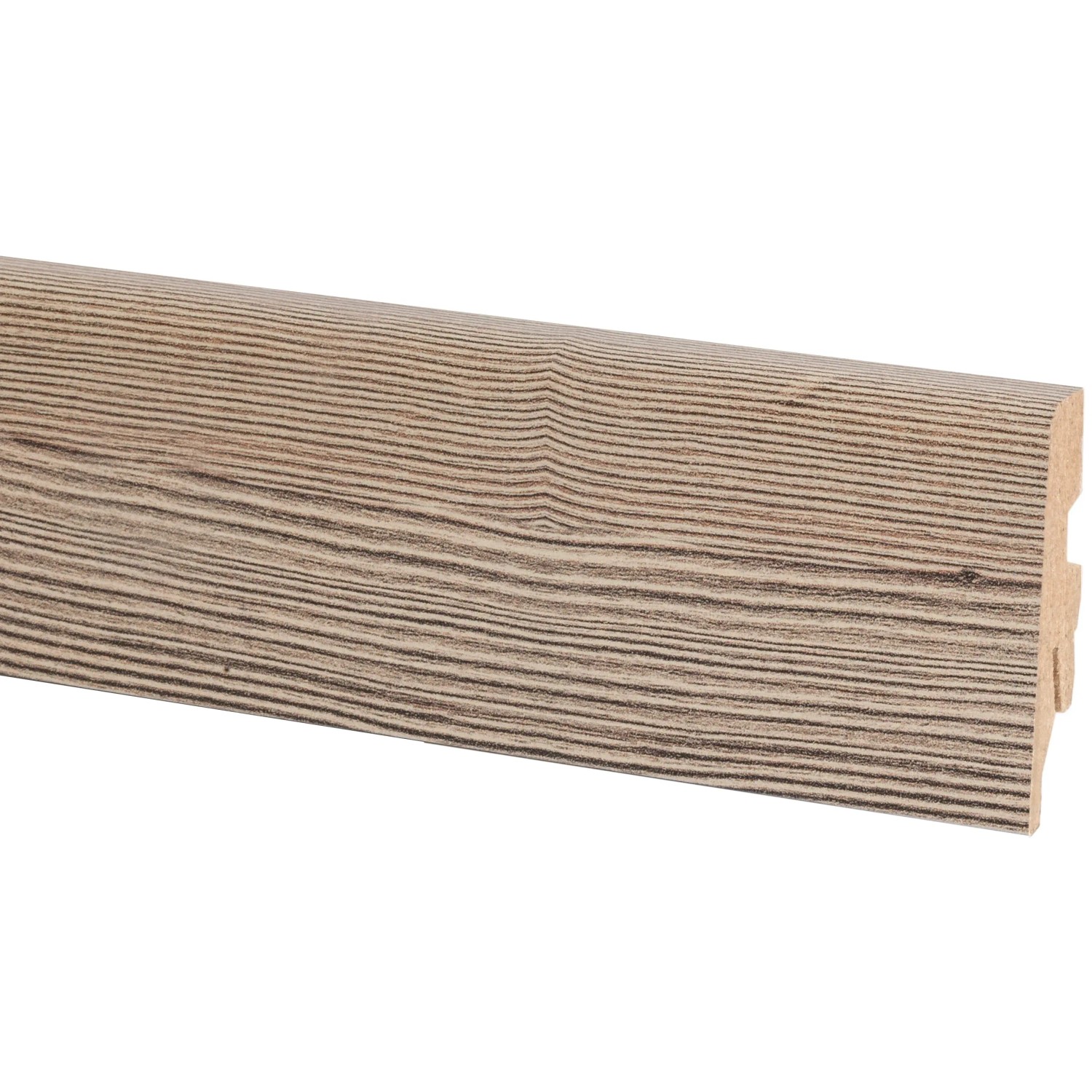 E-shop Soklová lišta 60 mm x 20 mm dĺžka 2 600 mm tuja