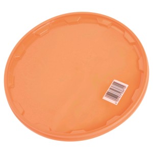 Oranžové veko pre OBI vedro, 10 litrov, z plastu.