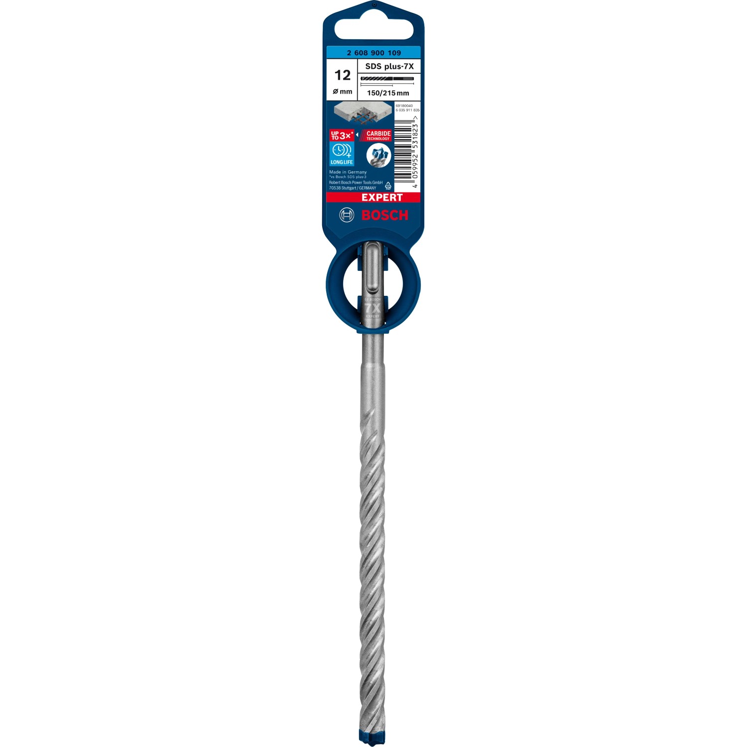 E-shop Bosch Vrták do betónu Expert SDS Plus-7X, pr. 12 x 150/215 mm