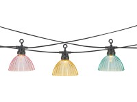 Solárna LED svetelná reťaz Zevio, 8 LED teplá biela, 5,5 m