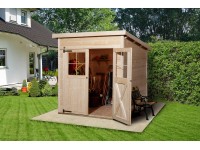 Weka Drevený záhradný domček 325 veľ. 1, 222 x 148 cm