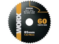 Worx Kotúč do ručnej kotúčovej píly 60Z WA5036 Worx Kotúč do ručnej kotúčovej píly 60Z WA5036
