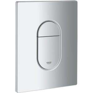 Grohe Arena Cosmopolitan chrómová WC ovládacia doska pre duálne splachovanie.
