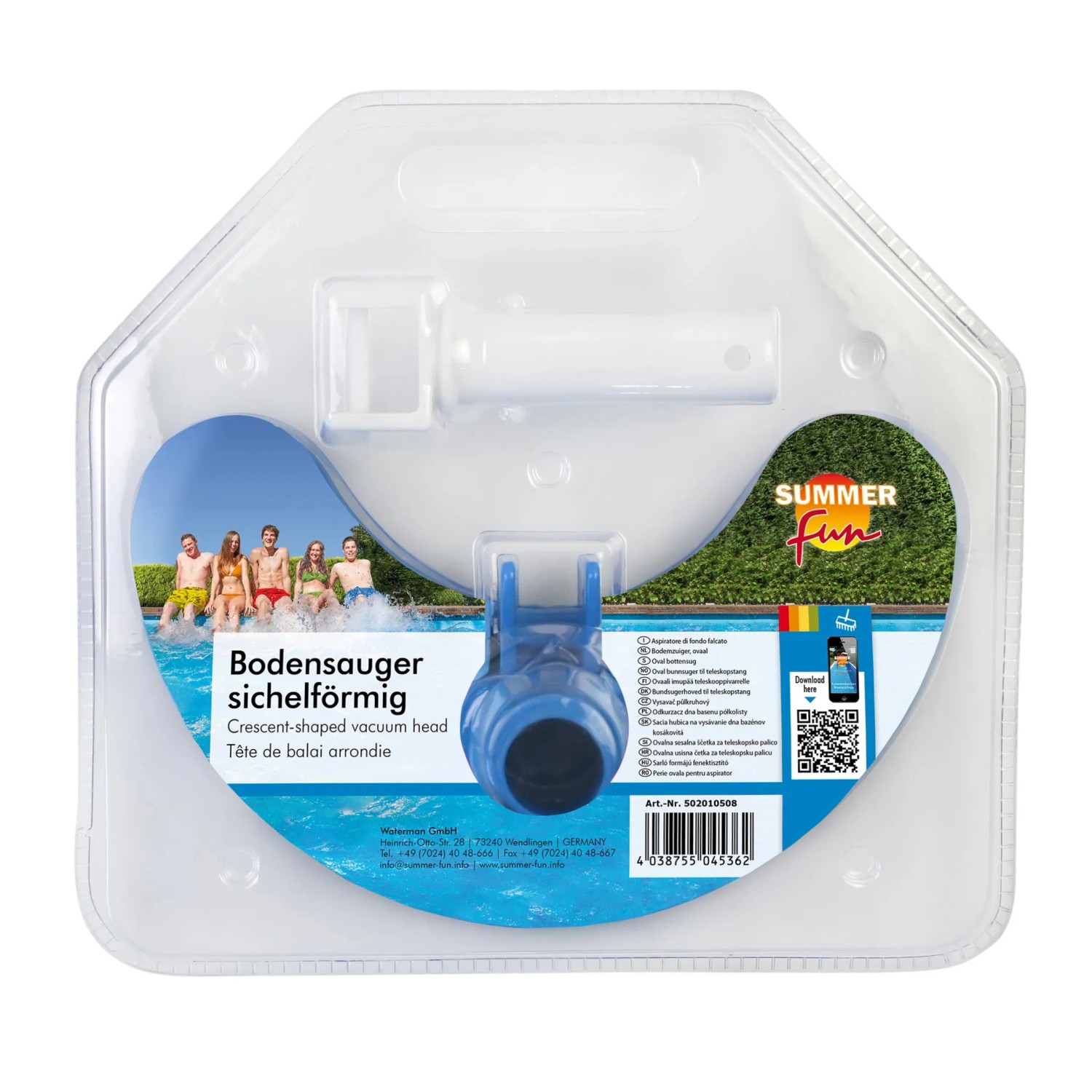 E-shop Summer Fun Oválny bazénový vysávač