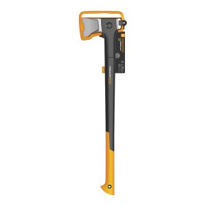 Štiepacia sekera Fiskars X32, 81,5 cm, s čepeľou L. Ideálna na štiepanie veľkých polien.