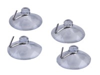 Fackelmann Háčiky prísavné Essential, plast, 4 ks