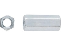 LUX-TOOLS Spojovacia matica pozinkovaná M8 x 30 mm, pr. 13 mm - na váhu