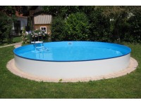 Summer Fun Súprava s bazénom a oceľovým plášťom Bali, Ø 420 cm x 120 cm