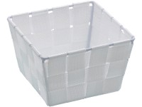 Wenko Úložný kôš Adria Mini štvorcový biely