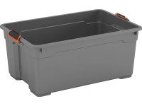 OBI Univerzálny box Cadiz Pro L, tmavo sivý, 26,5 x 58 x 38 cm