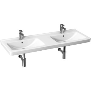 JIKA Dvojumývadlo CUBITO PURE 1300 x 485 x 165 mm
