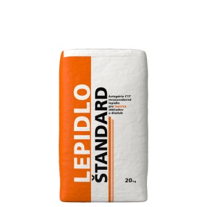 Lepidlo STANDARD C1T na lepenie obkladov a dlažieb v interiéri 20 kg