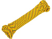 LUX-TOOLS Polypropylénové trimovacie lano pletené žlté pr. 5 mm x 20 m