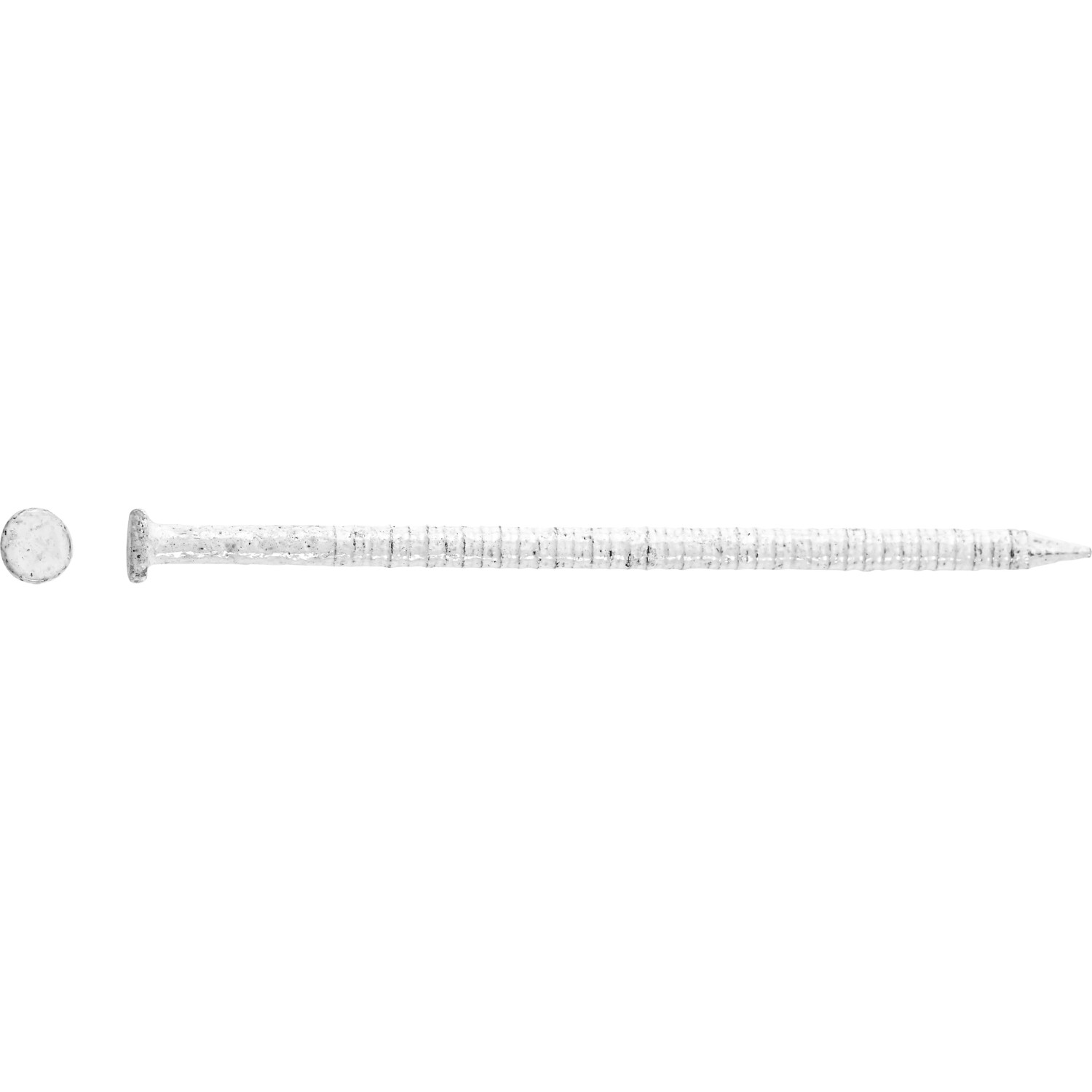 E-shop LUX-TOOLS Panelový klinec s plochou hlavou biely pr. 1,8 x 25 mm, 100 ks