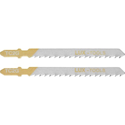 LUX-TOOLS Listy do priamočiarej píly do dreva driek v tvare T 75 mm hrubé