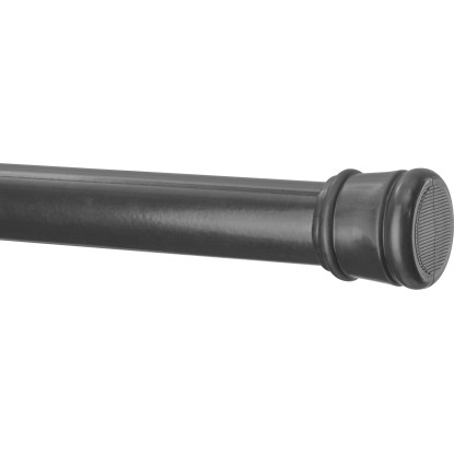 baliv Tyč na sprchový záves Industrial hliník čierna 70 cm - 120 cm