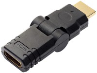 OBI HDMI adaptér pozlátený, otočný o 180°