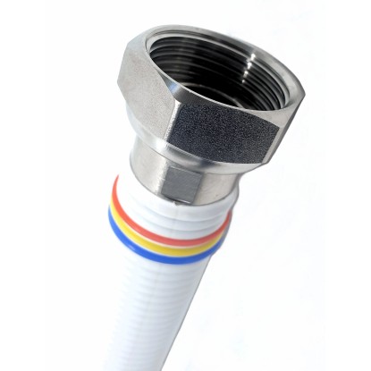 Univerzálna hadica FISSO Flexi 30-60 cm, MŠ1/2" biela