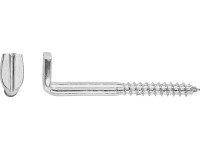 Hák s drážkou pozinkovaný, priemer 4,4 mm x 30 mm, 8 ks Hák s drážkou pozinkovaný, priemer 4,4 mm x 30 mm, 8 ks