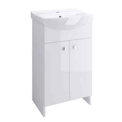 Cersanit Kúpeľňová skrinka Sati + umývadlo Cersania 50 cm