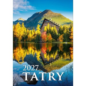 Helma 365 Nástenný mesačný kalendár 2027 Tatry 31,5 x 45 cm