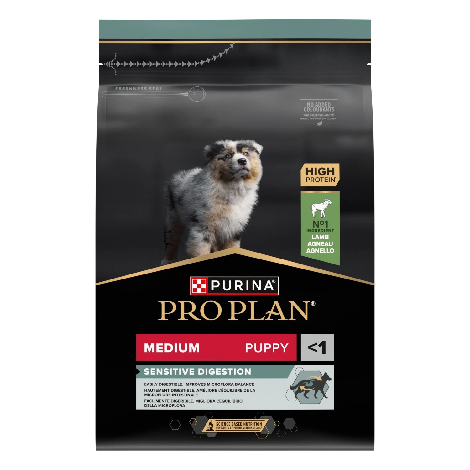 E-shop PRO PLAN Medium Puppy Sensitive Digestion Granule pre šteňatá jahňacie 3 kg