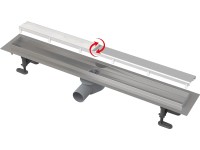 Alcadrain Podlahový žľab (Fit and Go) APZ13-DOUBLE9-750