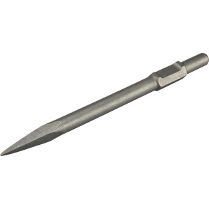 Špicatý sekáč LUX-TOOLS pre búracie kladivo, upínanie nástroja 30 mm