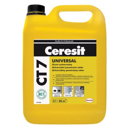 Univerzálny penetračný náter Ceresit CT 7 Universal, 5 l