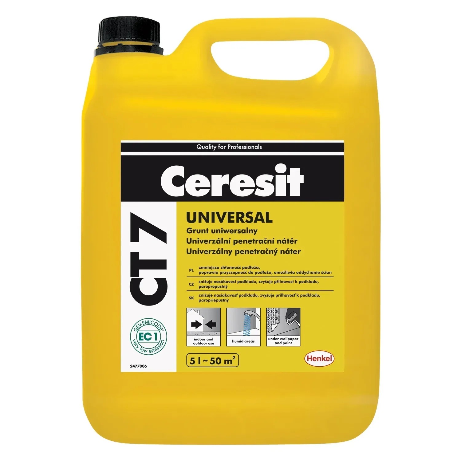 E-shop Univerzálny penetračný náter Ceresit CT 7 Universal, 5 l