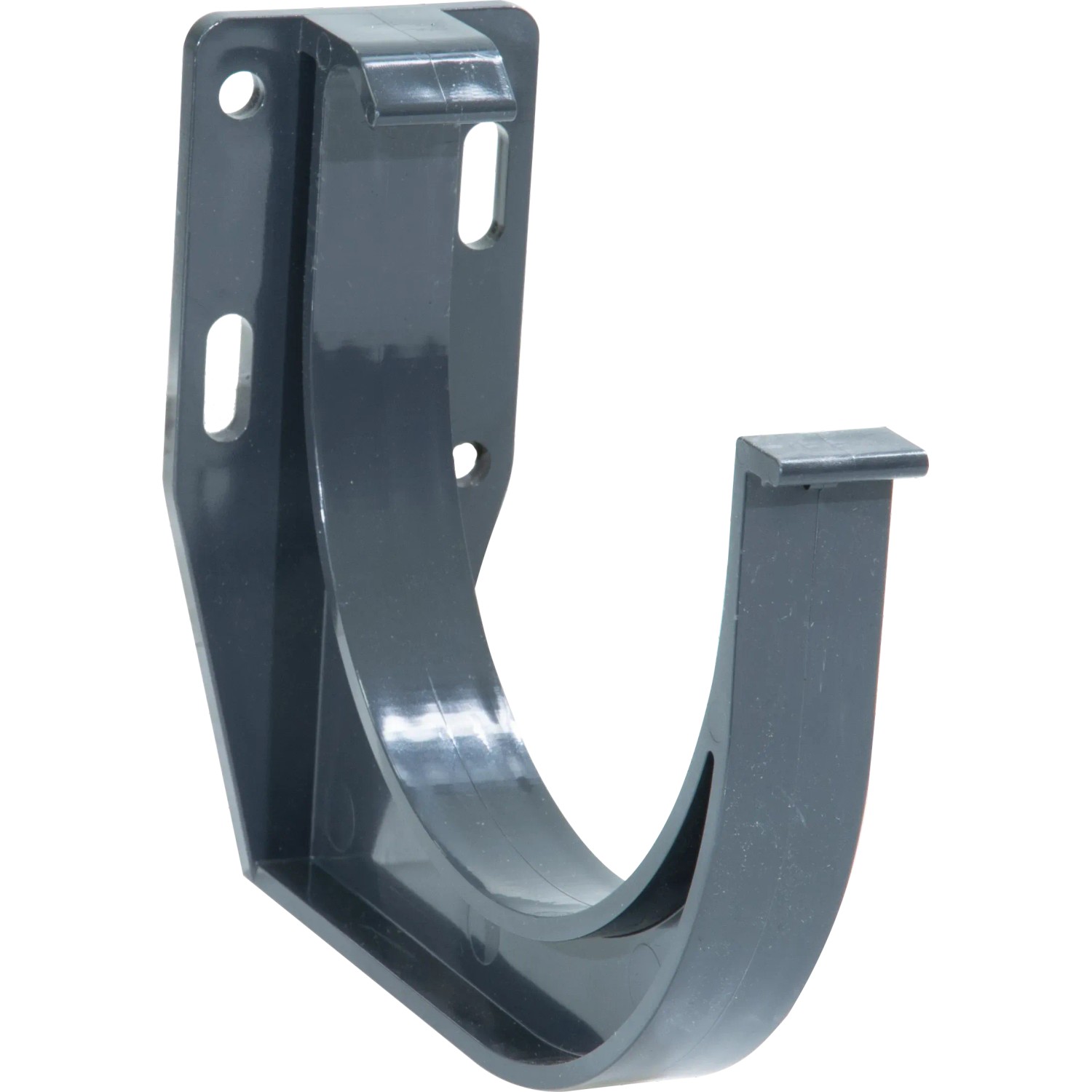 E-shop Budmat Hák čelový odkvapový ProAqua 100/63 mm, antracitová