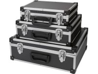 LUX Súprava hliníkových kufrov, 3-dielna