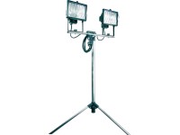 Dvojitý halogénový reflektor so statívom 2 x 400 W