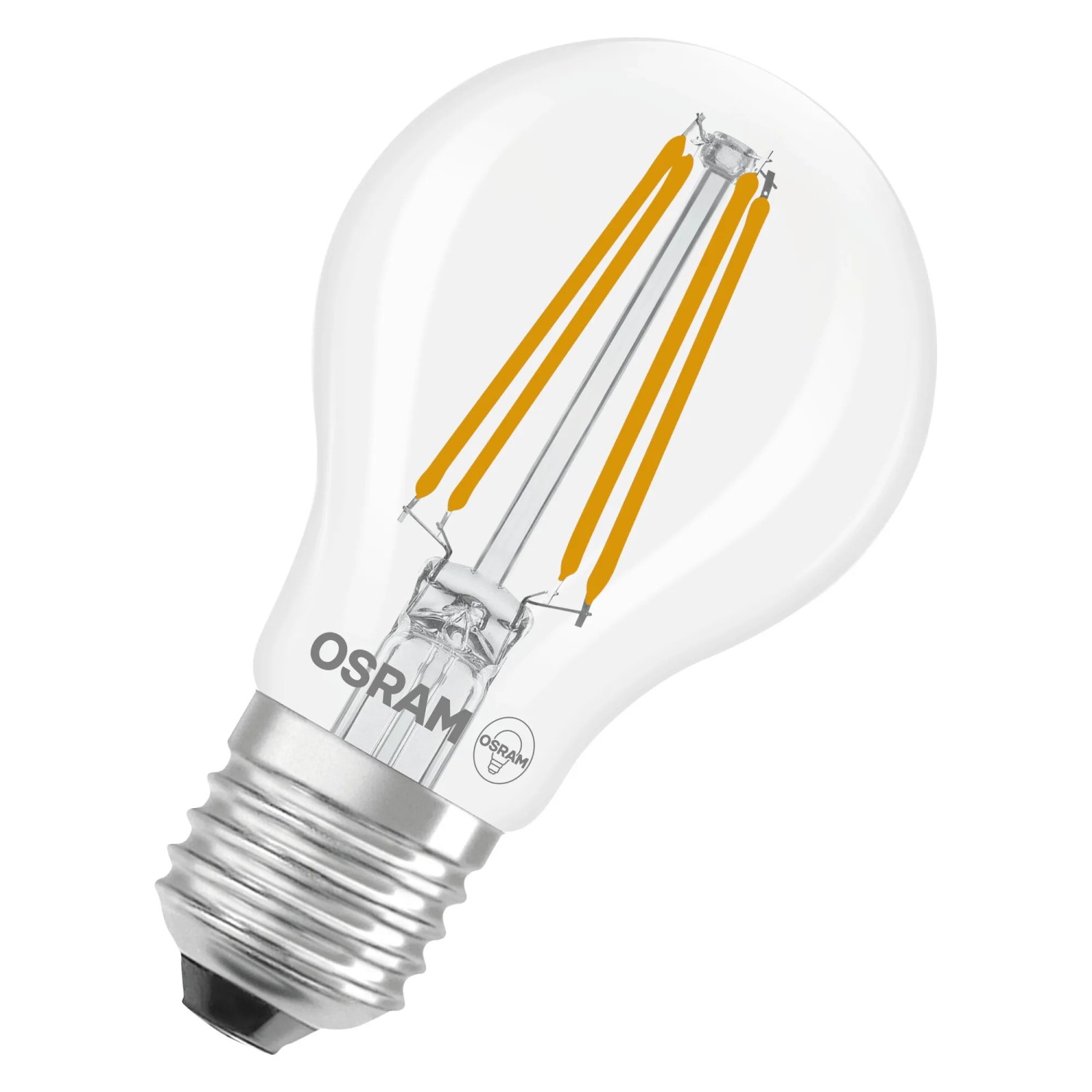 E-shop OSRAM LED žiarovka E27, 5,9 W, 806 lm, 2700K, stmívatelná, čirá, pr. 6 x 10,5 cm