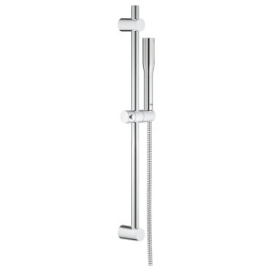 Grohe Vitalio Get Stick ručná sprcha s tyčou a hadicou, chrómový vzhľad.