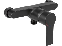 Páková sprchová batéria Bisenzio, matná čierna, rozstup 150 mm