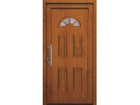 Panto Plastové vchodové dvere K001, zlatý dub, 110 x 210 cm, Ľ