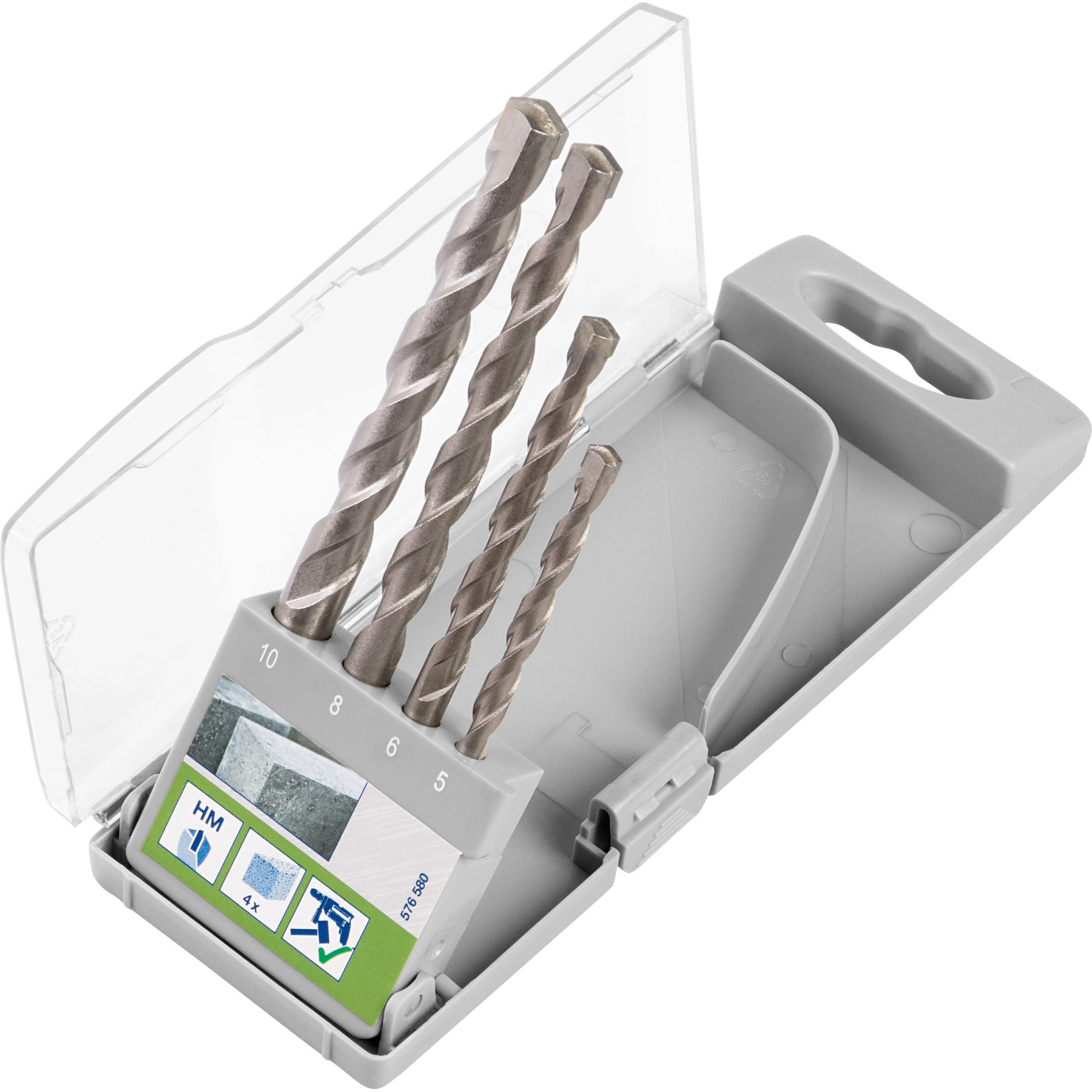 E-shop LUX-TOOLS Súprava vrtákov do betónu Comfort priemer 5 mm - 10 mm 4-dielna