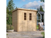 Timbela Drevený záhradný domček M311C bez podlahy, 200 x 130 cm