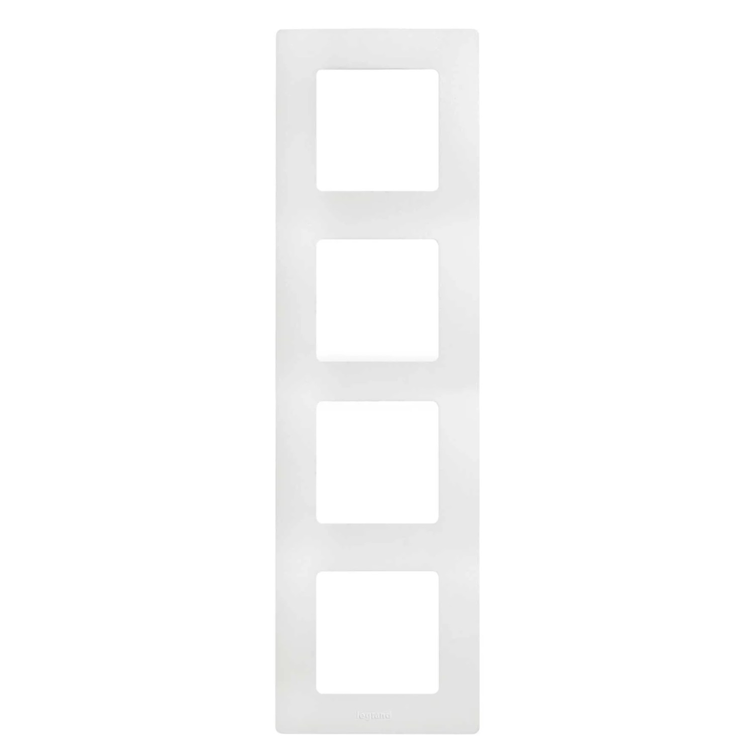 E-shop Legrand Štvornásobný krycí rámček Niloé, biela