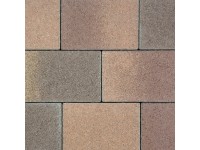 Semmelrock Dlažba Citytop Smart hnedá mix 20 x 13,5 x 5 cm