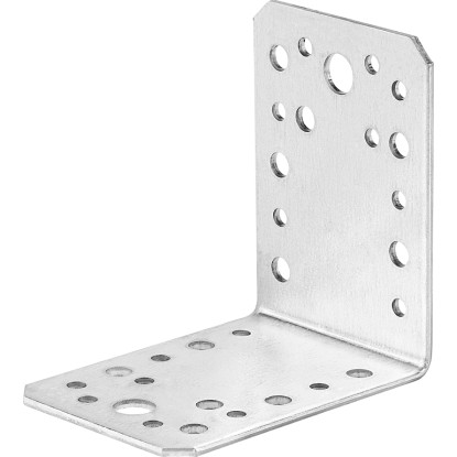 Spojovací uholník 90 mm x 90 mm x 65 mm pozinkovaný, 10 ks