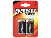 Eveready Heavy Duty Uhlíkovo - zinková batéria Baby C, 2 ks v balení