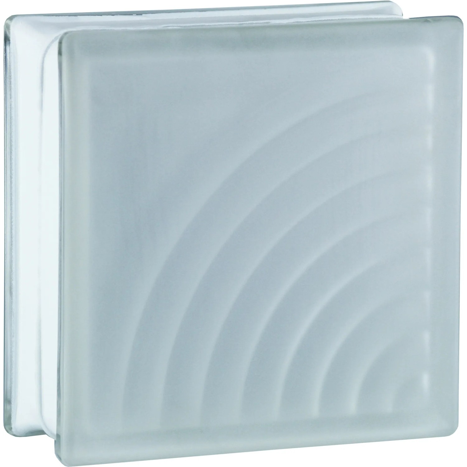 E-shop Fuchs Design Luxfera BM Midarc Super White mliečne sklo, 19 x 19 x 8 cm