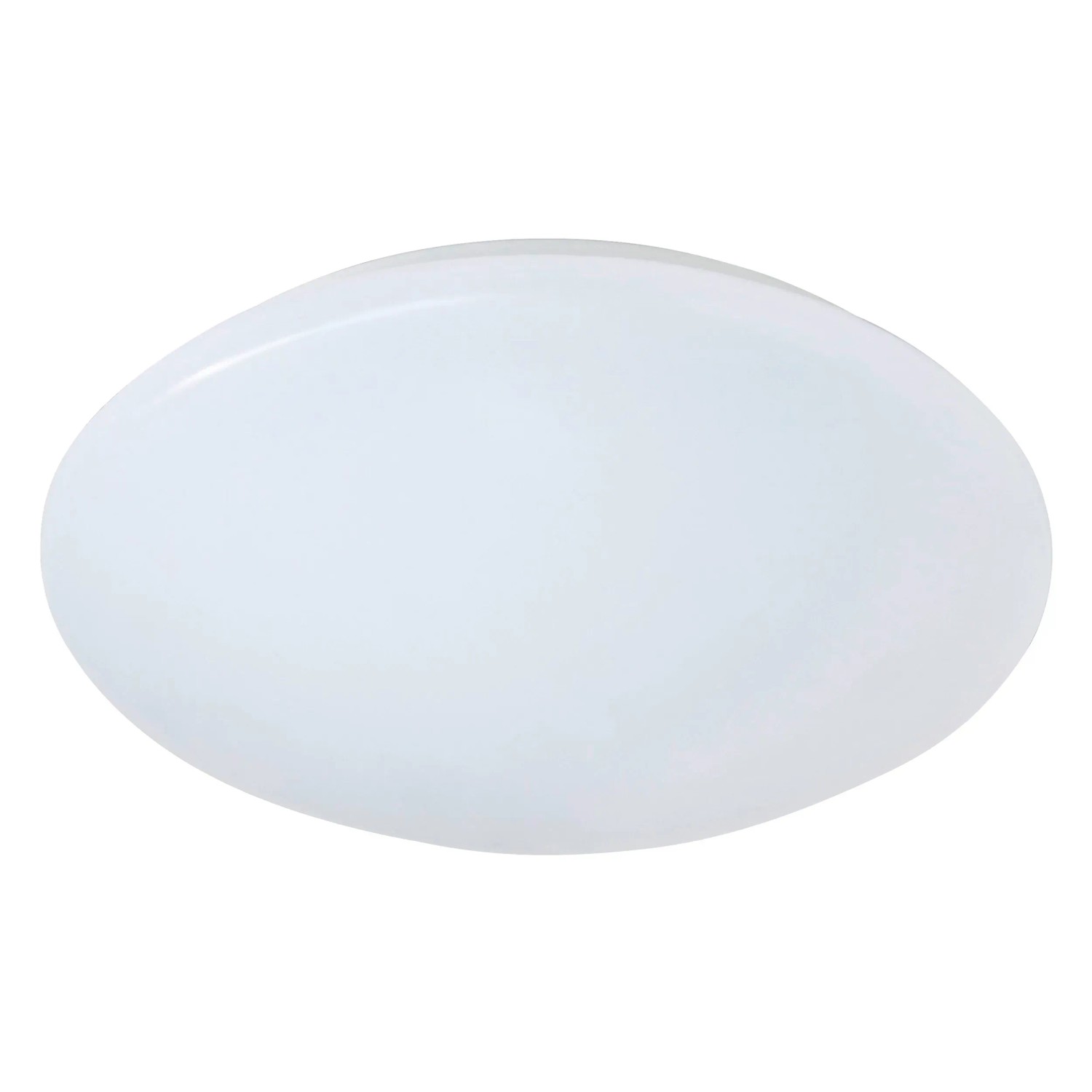 E-shop Reality Stropné LED svietidlo Putz biele 12 W, 1160 lm, 3000 K, pr. 27 x 8,5 cm