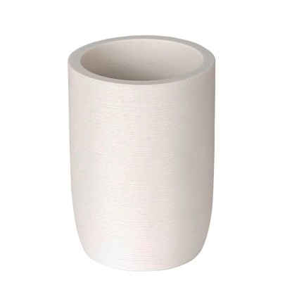 Wenko Téglik na zubné kefky Altavalle, biela, pr. 8 x 10,5 cm