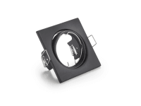 Trio Vstavané svietidlo Jura 1 x GU10, čierna matná 80 x 80 x 70 mm