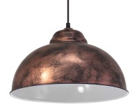 EGLO Závesná lampa Vintage meď antik