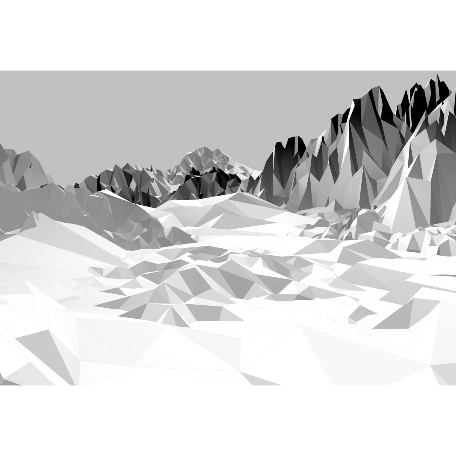 E-shop Komar Papierová fototapeta Icefields 368 x 254 cm