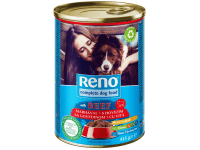 Reno Konzerva pre psov hovädzie kúsky v omáčke, 415 g Reno Konzerva pre psov hovädzie kúsky v omáčke, 415 g